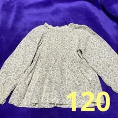 tete a tete テータテート【120】キッズサイズ　花柄長袖トップス