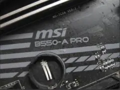 難あり　MSI B550-A Pro マザーボードのサムネイル