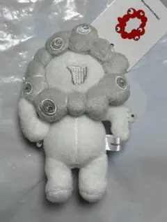 白ミャクミャク　ボールチェーン　マスコット　C　ぬいぐるみ　ホワイト