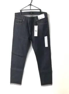 UNIQLO＋J セルビッジスリムフィットストレートジーンズ 31 ネイビー
