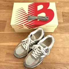 ニューバランス USA 990v4 グリーン　26cm