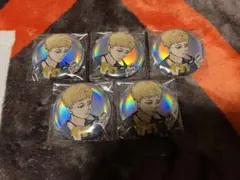ハイキュー ジャンプGIGA 2024 メタリック缶バッジ 月島 5点セット