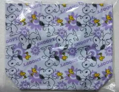 スヌーピー特大トートバッグ(花柄）