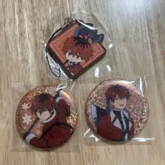 葬送のフリーレン シュタルク グリッター缶バッジ カプセルラバーストラップ