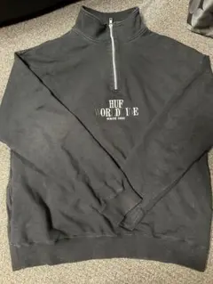 HUF ハーフジップ