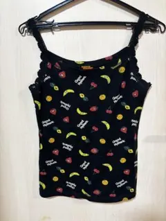 90's Hysteric Glamour フルーツ柄 総柄キャミソール
