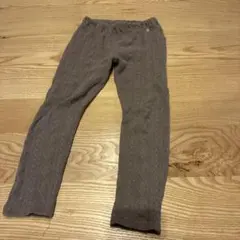 プティマイン ケーブルニット レギンス120