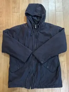 90s OLDNAVY 中綿ミドル丈 ジャケット コート フード パーカー