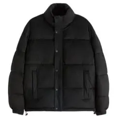 【美品】ZARA ザラ　ダウンジャケット　Sサイズ　大きめ　ブラック