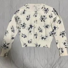 CECIL Mc BEE セシルマクビー　カーディガン　M 美品　花柄　長袖
