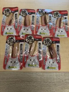캣 푸드, 이나바야키, 가다랭이, 씨푸드 믹스 맛, 7병