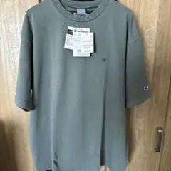 チャンピオン　別注 ピグメント ワンポイント クルーネックTシャツ