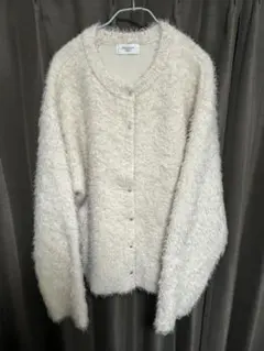 OPAQUE.CLIP アイボリー カーディガン