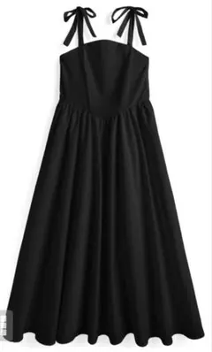 フリージアショルダーリボンフレアワンピース[ru1168]