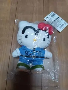 激レア　両津勘吉コラボキティちゃん ぬいぐるみ ハローキティとこち亀のコラボ品 - メルカリ