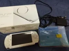 SONY PSP-3000 ホワイト 本体 ACアダプター 箱 説明書付き