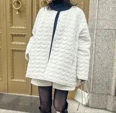 Lajour made in Japanコラボ ハートキルティング セットアップ