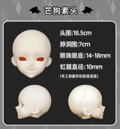 KIMDOLL 4分 芒狗 ノーメイクヘッド