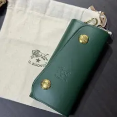 【新品未使用】イルビゾンテ キーケース(大) グリーン