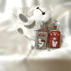 セール。ベイマックス キーホルダー２点・ぬいぐるみセショルダーバック