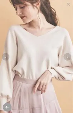 【美品】Noela ドルマンニット　ベージュ