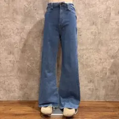 【送料無料】 フレアパンツ デニムパンツ ストレッチ素材 レディース Y2K