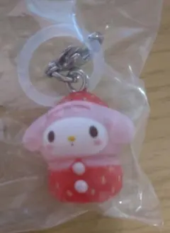 サンリオキャラクターズ　いちごめじるしアクセサリー　マイメロディ