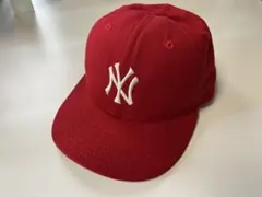 90sUSA製 NEWERA 59FIFTYヤンキース 裏グレー　スパイクリー