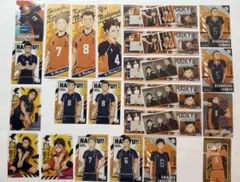 ハイキュー‼︎ 烏野　ロングステッカー　クリアカード