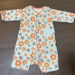 花柄ロンパース カバーオール60〜70センチ