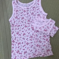 メッシュタンクトップ　２枚