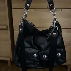 COACH黒ショルダーバッグ
