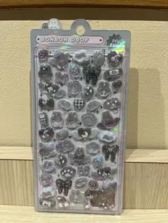 BONBON DROP seal ぷっくりシール 量産系 くすみカラー 新品」
