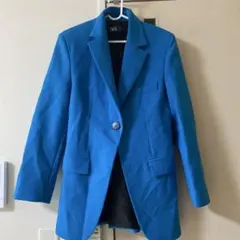 ZARA テーラードジャケット 青 EUR 36