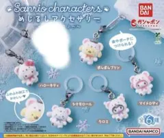 めじるしアクセサリー サンリオキャラクターズ〜ふわふわスノー〜 5個セット