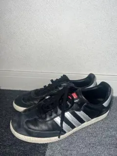 adidas SAMBA ブラック シルバー スニーカー