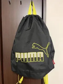 PUMA ナップザック ブラック/イエローのサムネイル