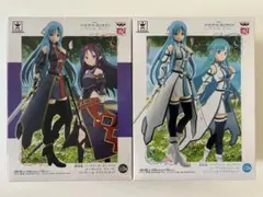 劇場版ソードアートオンライン-オーディナルスケール- SQフィギュア 2種