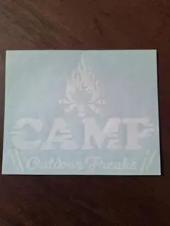 キャンプ　アウトドア　シール　ステッカー