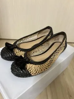 ZARA フラットシューズ バレエシューズ  37 24cm