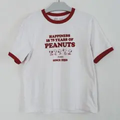 UNIQLO×PEANUTS スヌーピー Tシャツ半袖・M