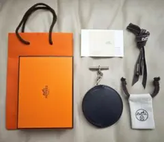 エルメス HERMÉS ヴィドポッシュ パスパス MM パンチングロゴ【極美品