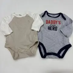 ロンパース 2枚セット baby GAP carter's