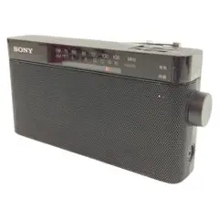ソニー FM/AMポータブルラジオ ICF-306 横置き型 ワイドFM対応のサムネイル