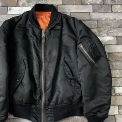 80s 90s USA製 ALPHA MA-1 flight jacket Mのサムネイル