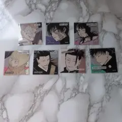 呪術廻戦　スクエアステッカー　７枚セット