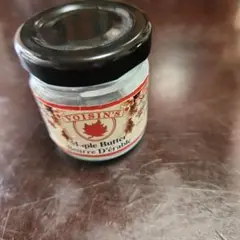 カナダ　メープルバター空き瓶