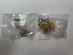 サンリオキャラクターズ ゆるっとめじるしアクセサリーしろうさ・くろうさ2点セット