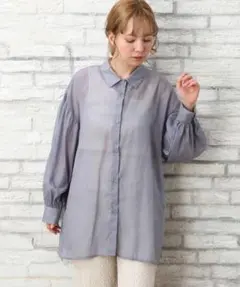 INGNI ラメシアーシャツ