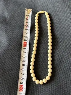 アンパンパン様専用 極上 マンモス　大玉8mm ネックレス　28g